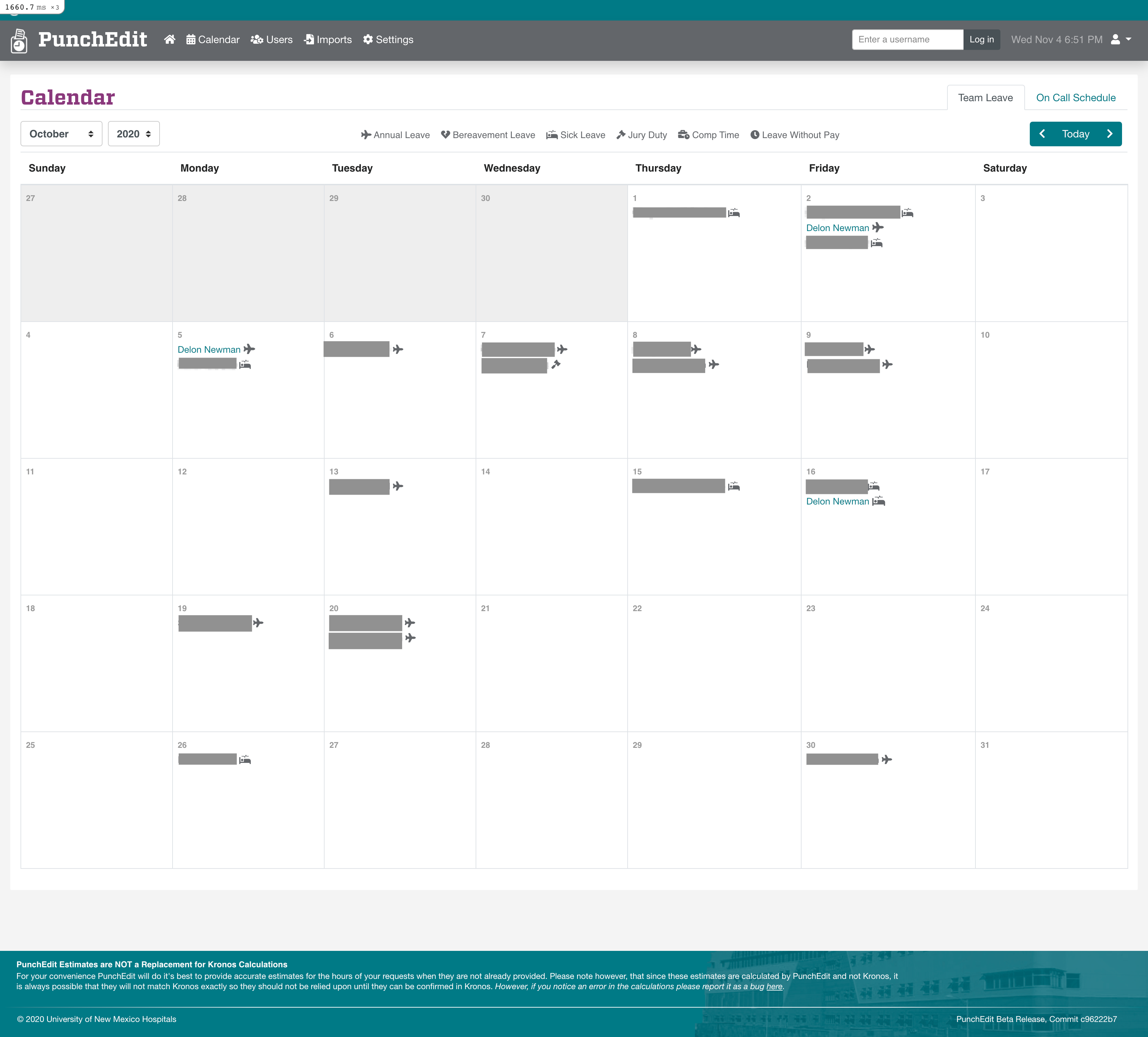 Screenshot of Project: Health System Urgently Needs Punch System During Pandemic